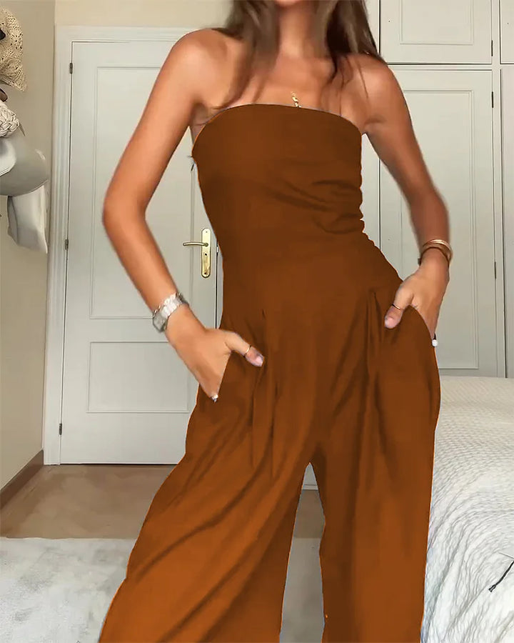 Lynvora™ | Women's Strapless Jumpsuit