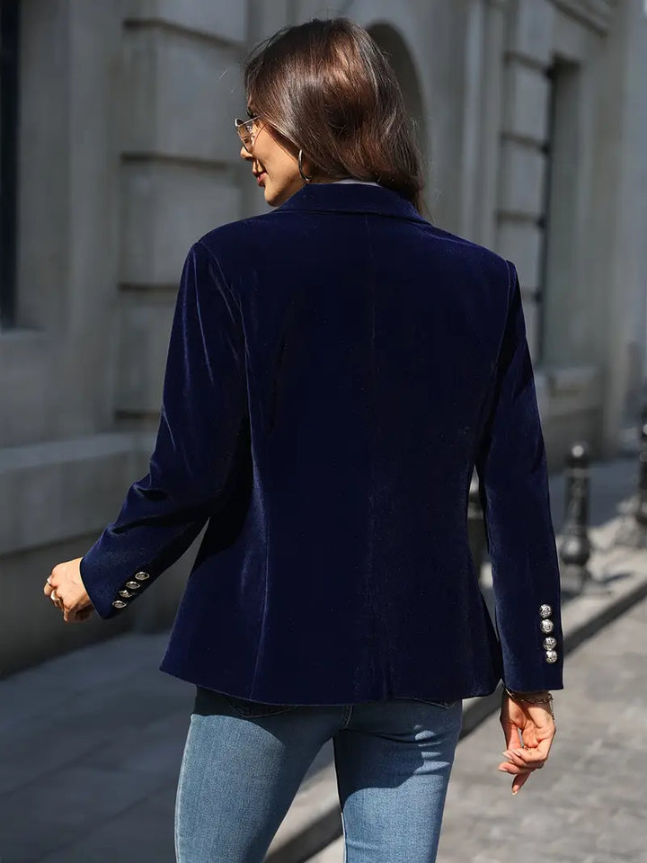 Isabella™ | Elegant velvet blazer