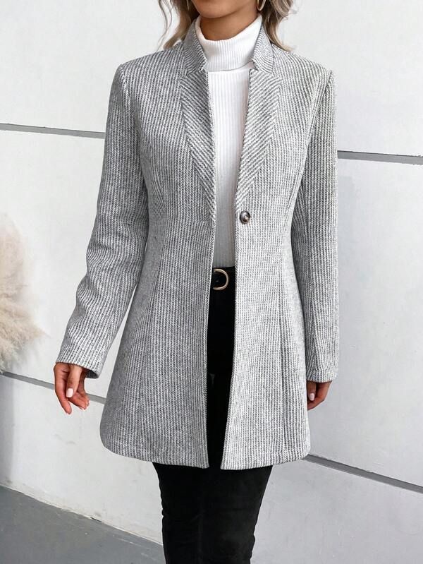 Sofia™ | Elegant Textured Coat