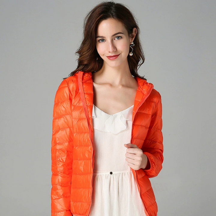 Dagmar Mid-Season Jacket | Orange