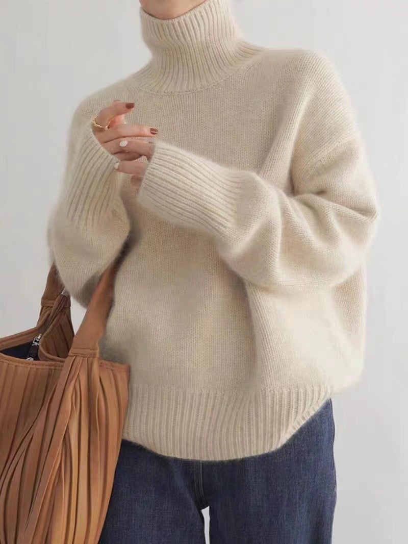 Camille™ - Cashmere Feel Turtleneck