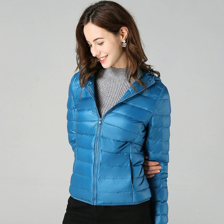 Dagmar Mid-Season Jacket | Heavenly Blue