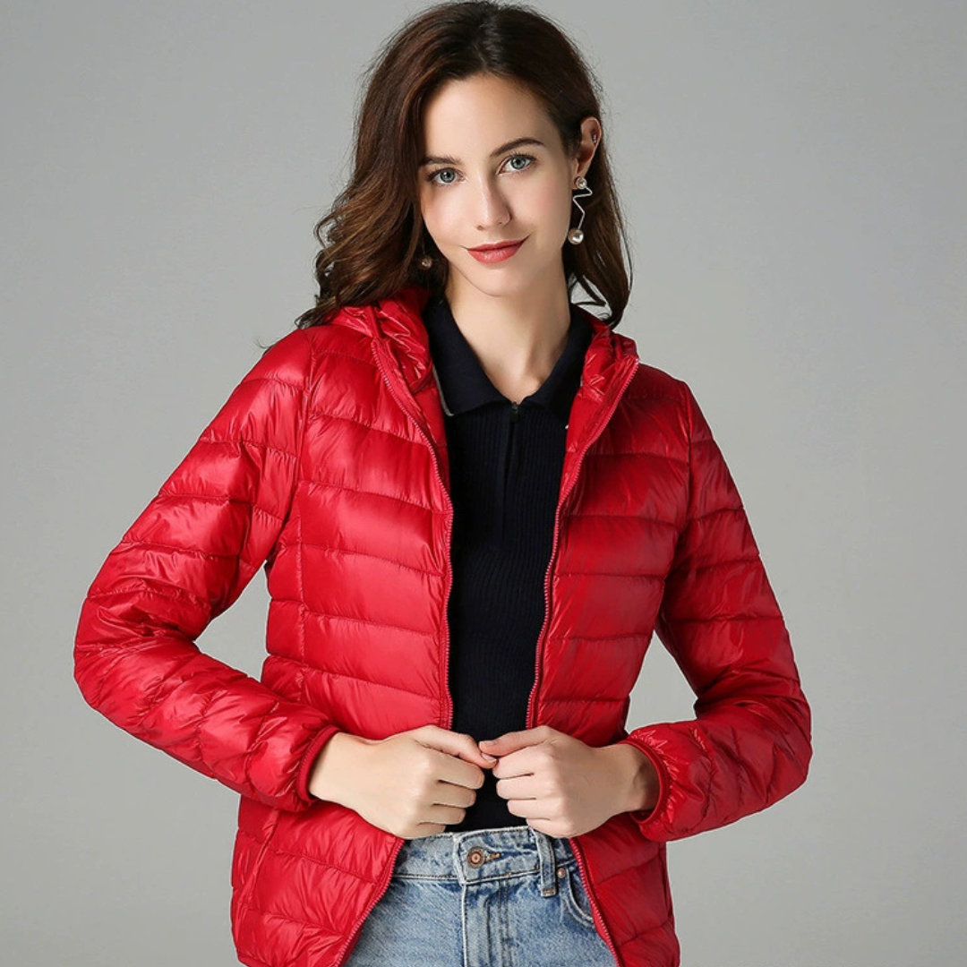 Dagmar Mid-Season Jacket | Red
