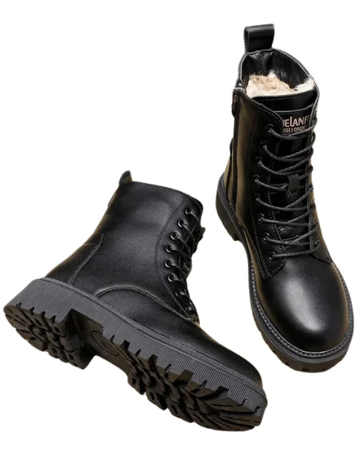 Andrea™ | Winter Leather Boots