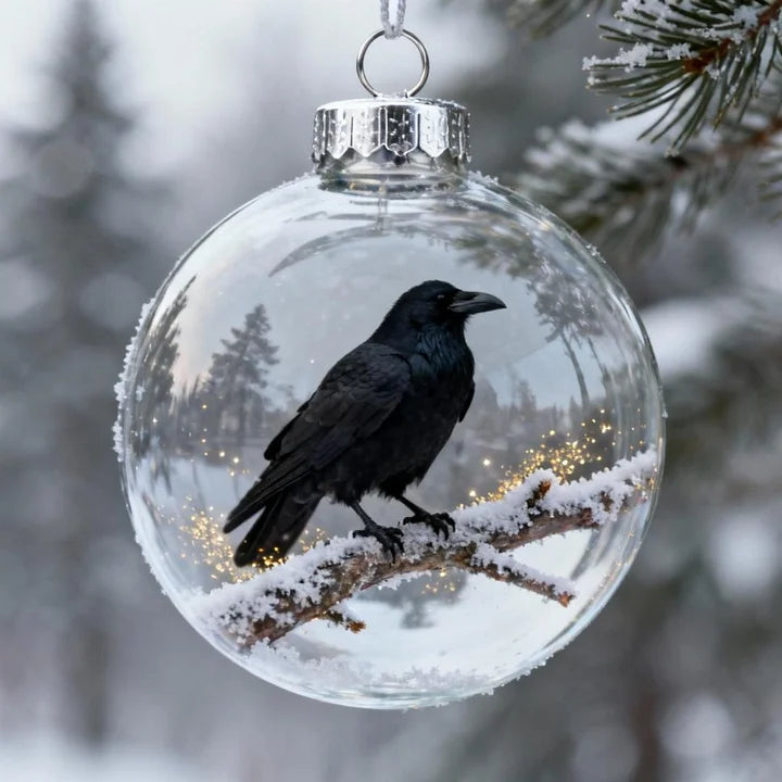 WinterWing | Collection of Glass Christmas Ornaments with Adorable Birds