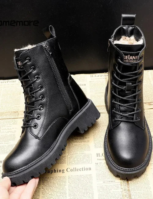 Andrea™ | Winter Leather Boots