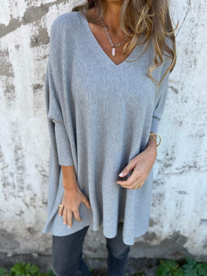 Anna™ - Comfortable V-Neck Sweater