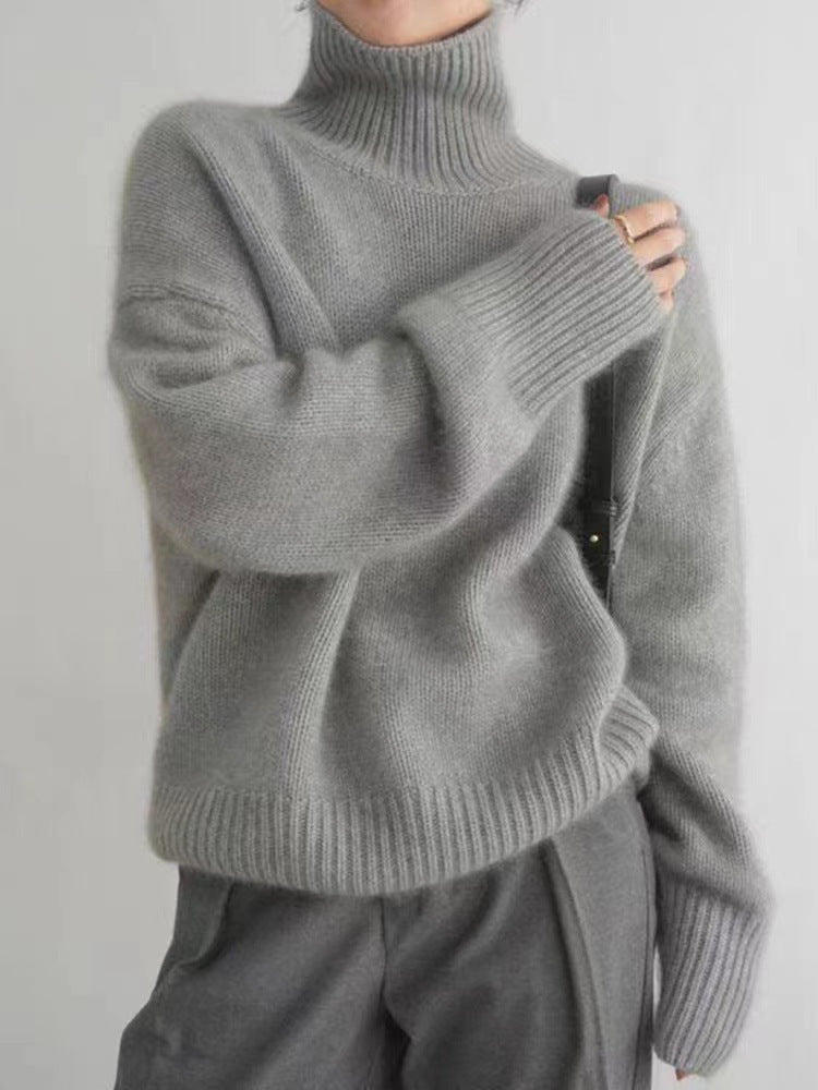 Camille™ - Cashmere Feel Turtleneck