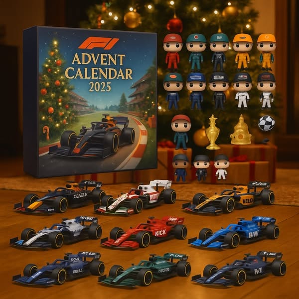 🎄 Racing Legends Advent Calendar 2025 – Collector's Edition