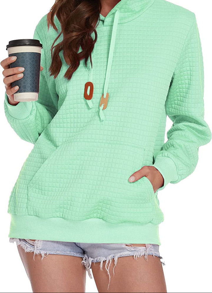 Crythia™ | Long Sleeve Hooded Sweatshirt