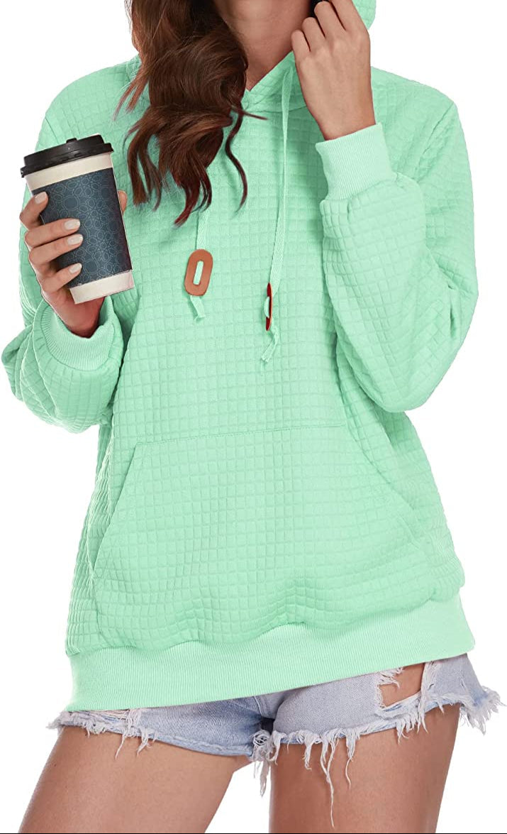 Crythia™ | Long Sleeve Hooded Sweatshirt