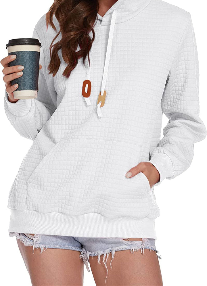 Crythia™ | Long Sleeve Hooded Sweatshirt