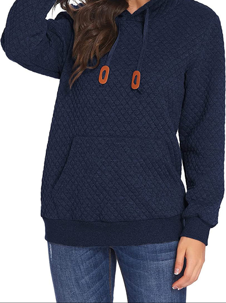 Crythia™ | Long Sleeve Hooded Sweatshirt