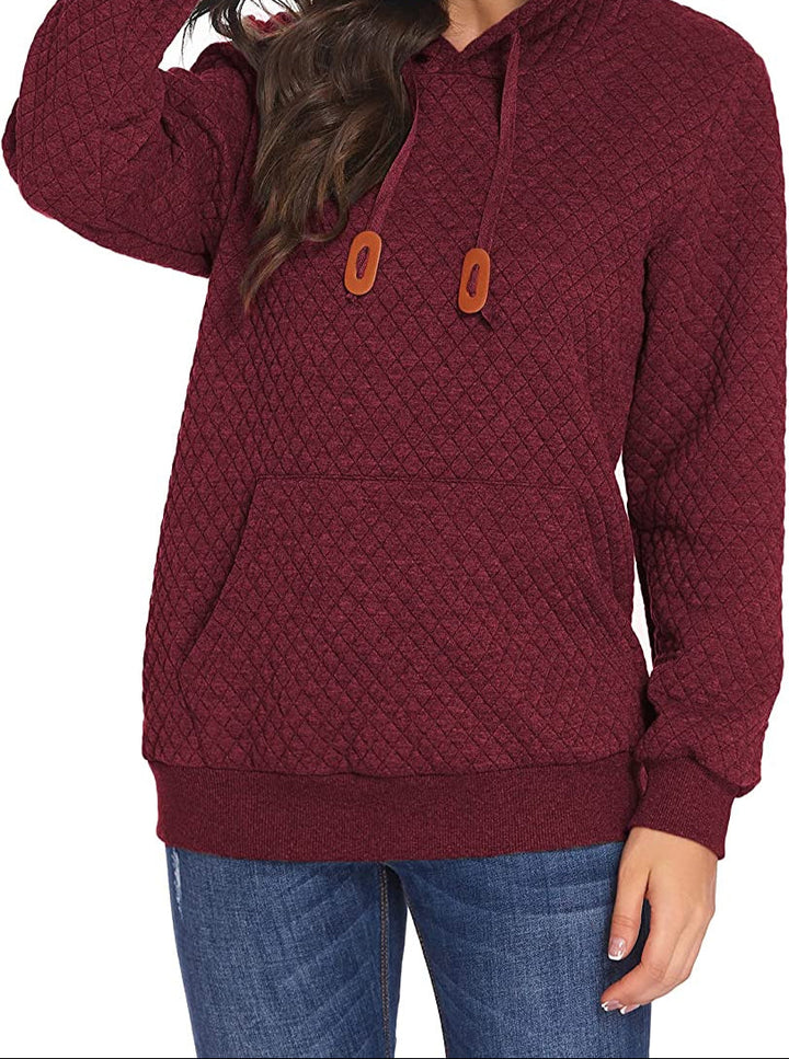 Crythia™ | Long Sleeve Hooded Sweatshirt