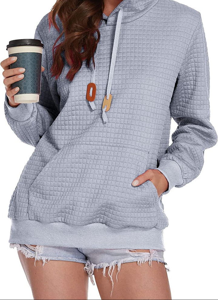 Crythia™ | Long Sleeve Hooded Sweatshirt