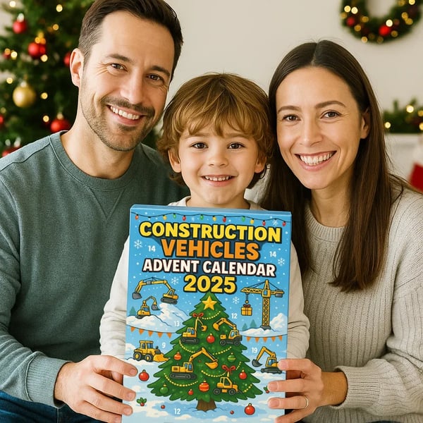 🚜 Advent Calendar for Construction Machines 2025
