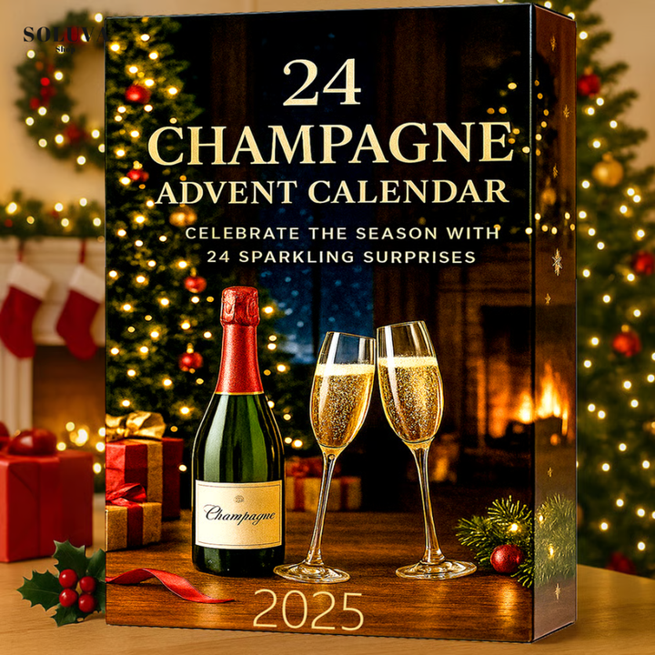 Champagne Countdown Calendar 2025 – 24 Days of Celebration and Pleasure 🥂🎄