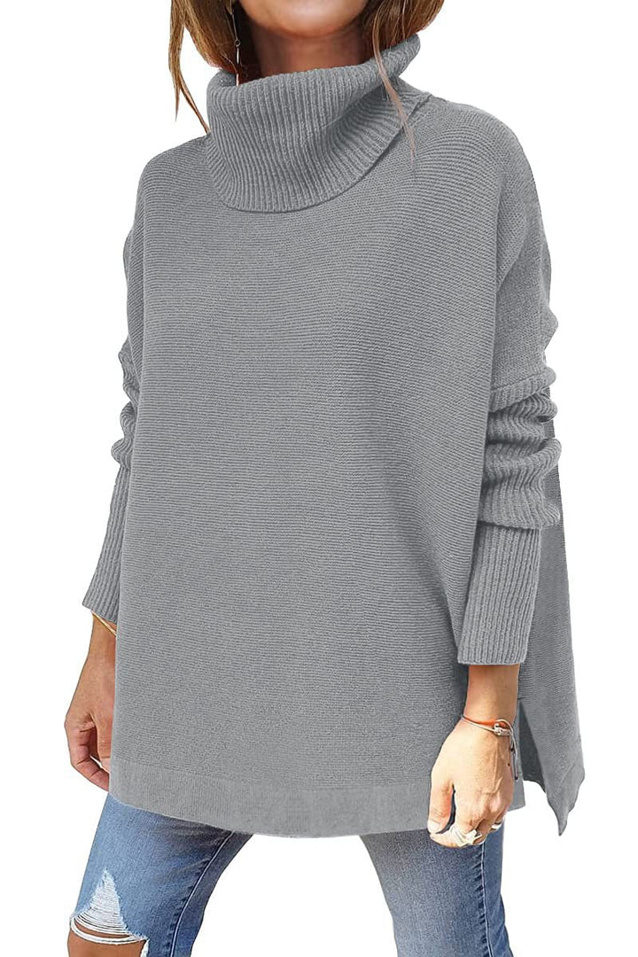 Elyssa™ | Oversized Turtleneck Sweater