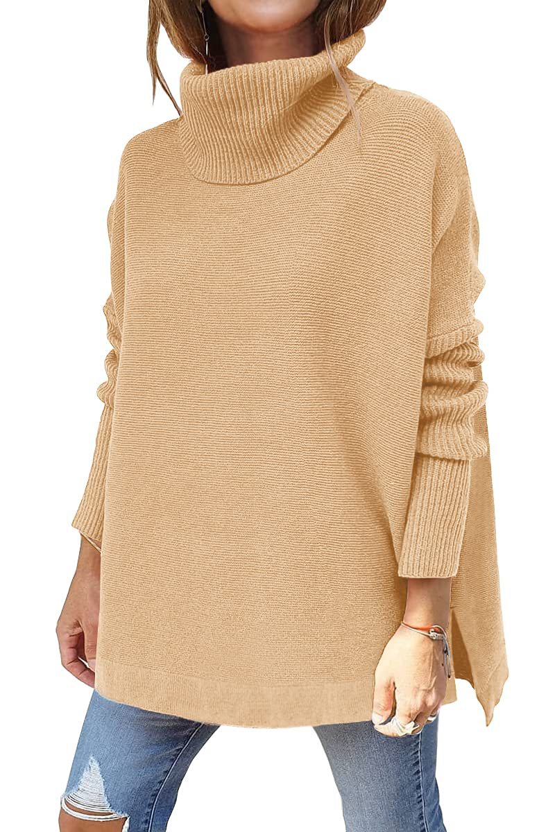 Elyssa™ | Oversized Turtleneck Sweater