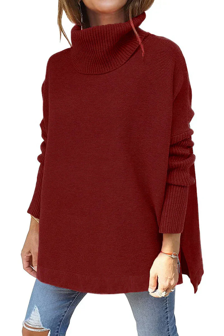 Elyssa™ | Oversized Turtleneck Sweater