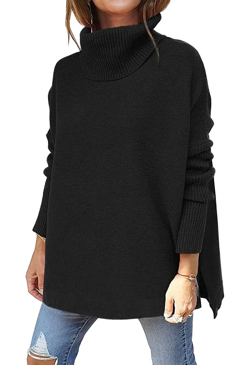 Elyssa™ | Oversized Turtleneck Sweater
