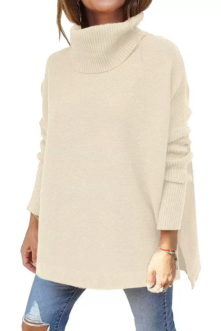 Elyssa™ | Oversized Turtleneck Sweater