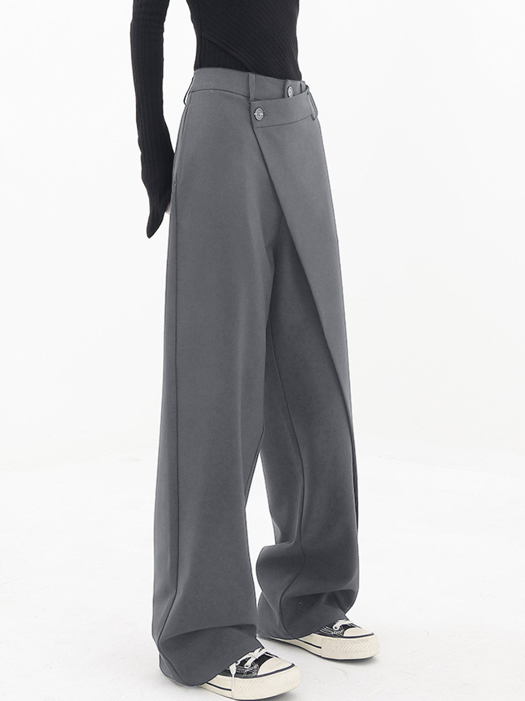 Elysian™ | Asymmetrical Wide Leg Pants