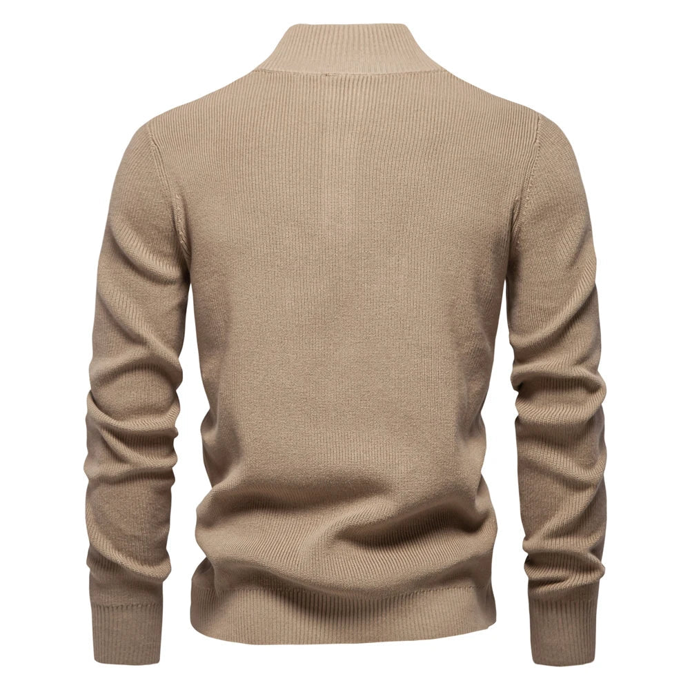 MIRAVO | Men's Sweater with Button Design