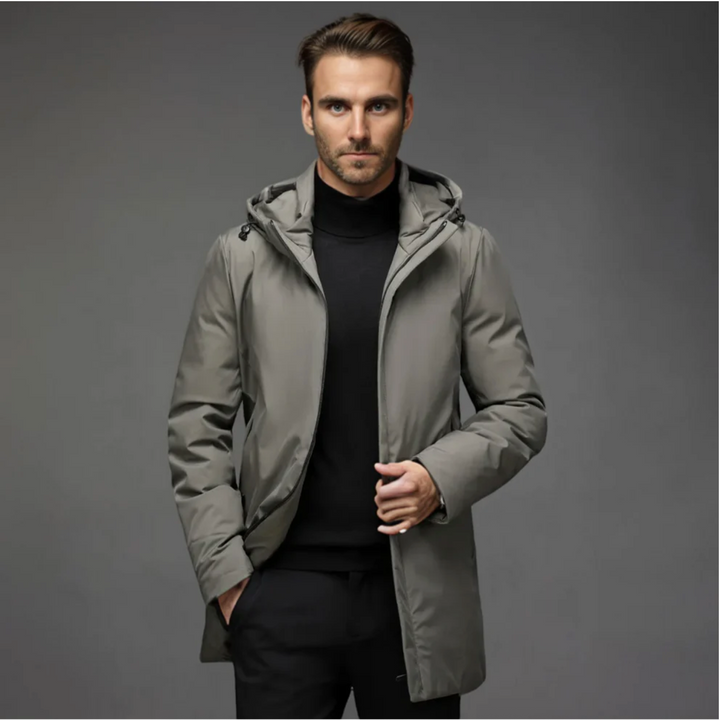 Vorentis™ | Elegant Winter Down Jacket with Hood
