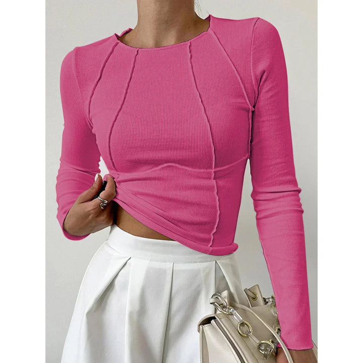 Maud™ | Sleek Top with Seams