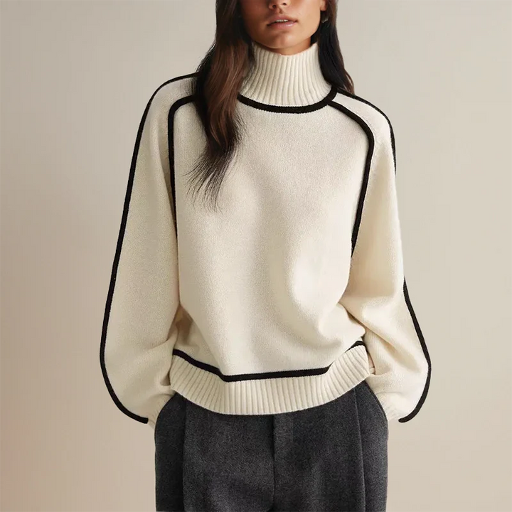 Amandine™ - Chic Turtleneck Sweater