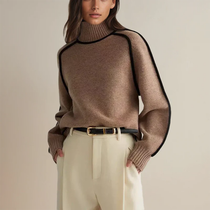 Amandine™ - Chic Turtleneck Sweater