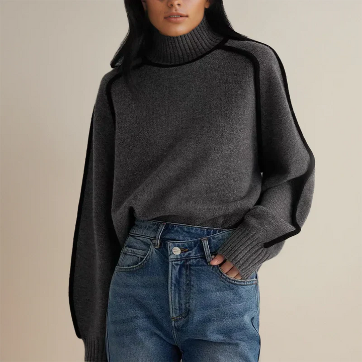 Amandine™ - Chic Turtleneck Sweater