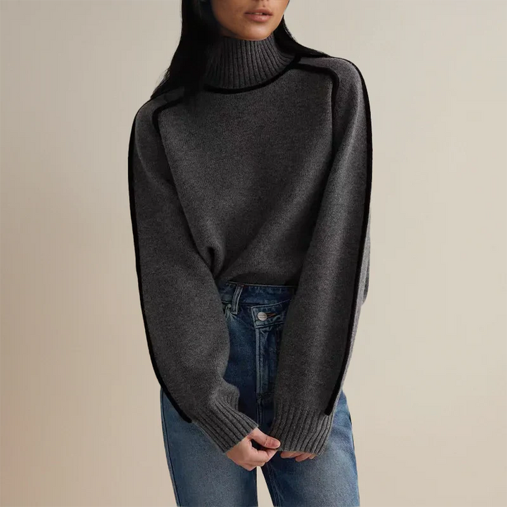 Amandine™ - Chic Turtleneck Sweater