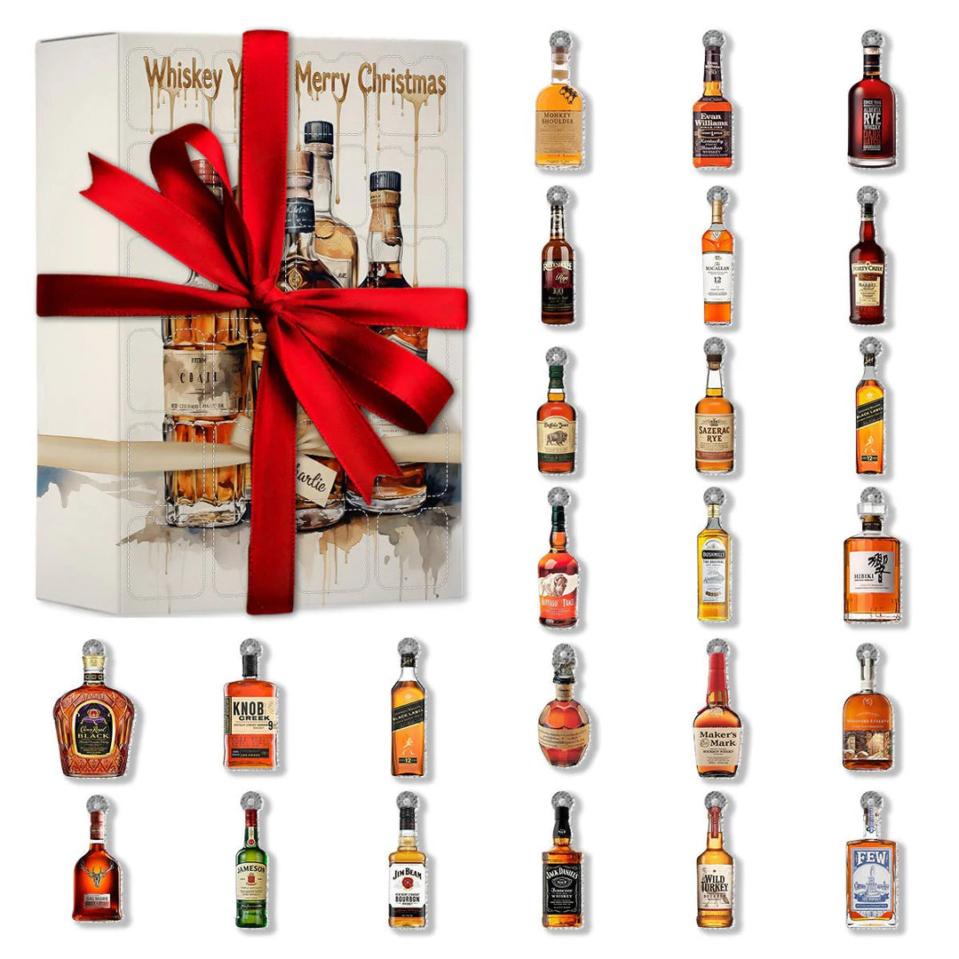 🥃Whisky-themed Advent Calendar (with decorations)🎄