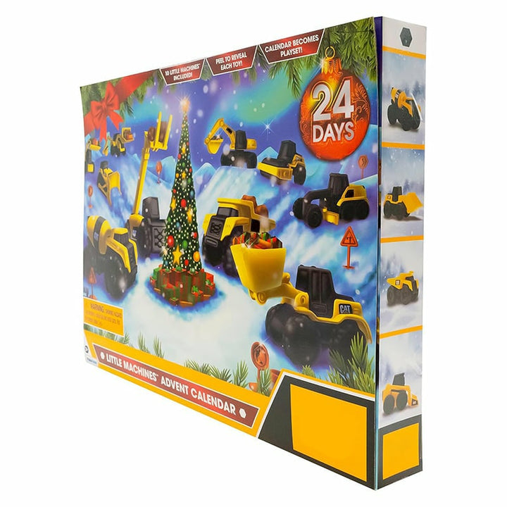 24-Day Advent Calendar with Christmas Construction Truck!