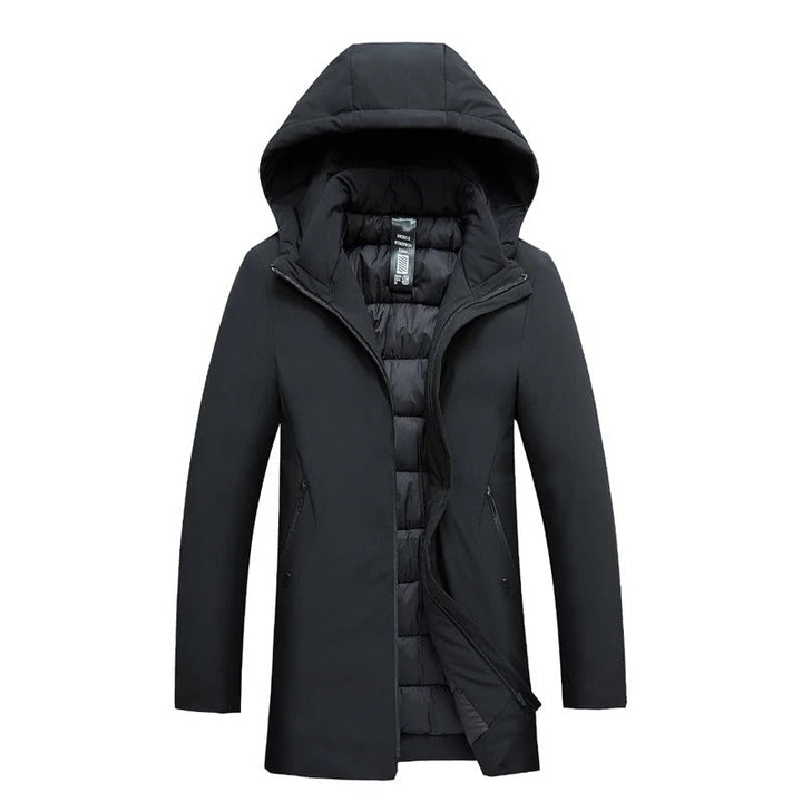 Vorentis™ | Elegant Winter Down Jacket with Hood