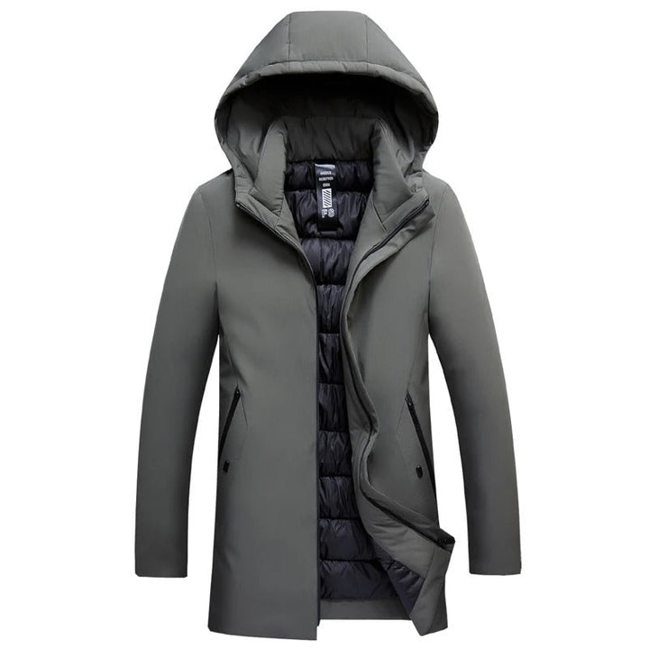 Vorentis™ | Elegant Winter Down Jacket with Hood