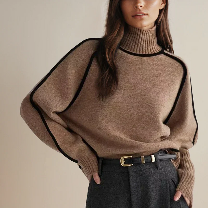 Amandine™ - Chic Turtleneck Sweater