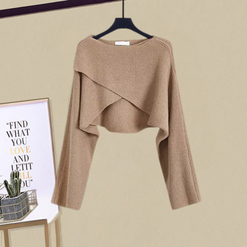 Zynova™ | Dress with Top Set